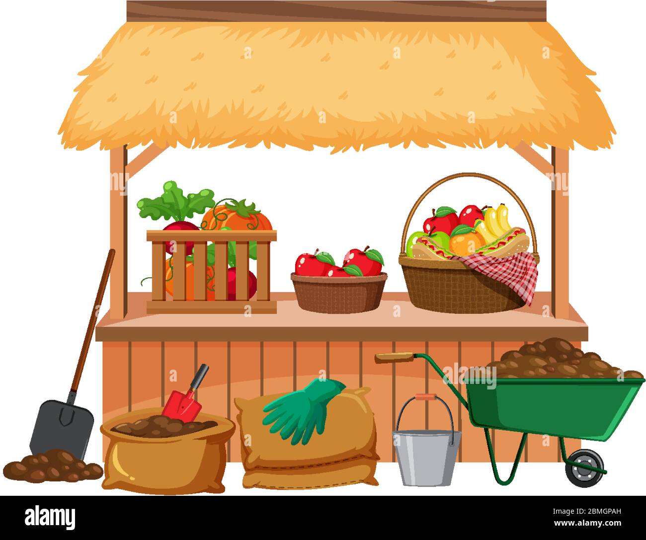 Food Vendor Clipart