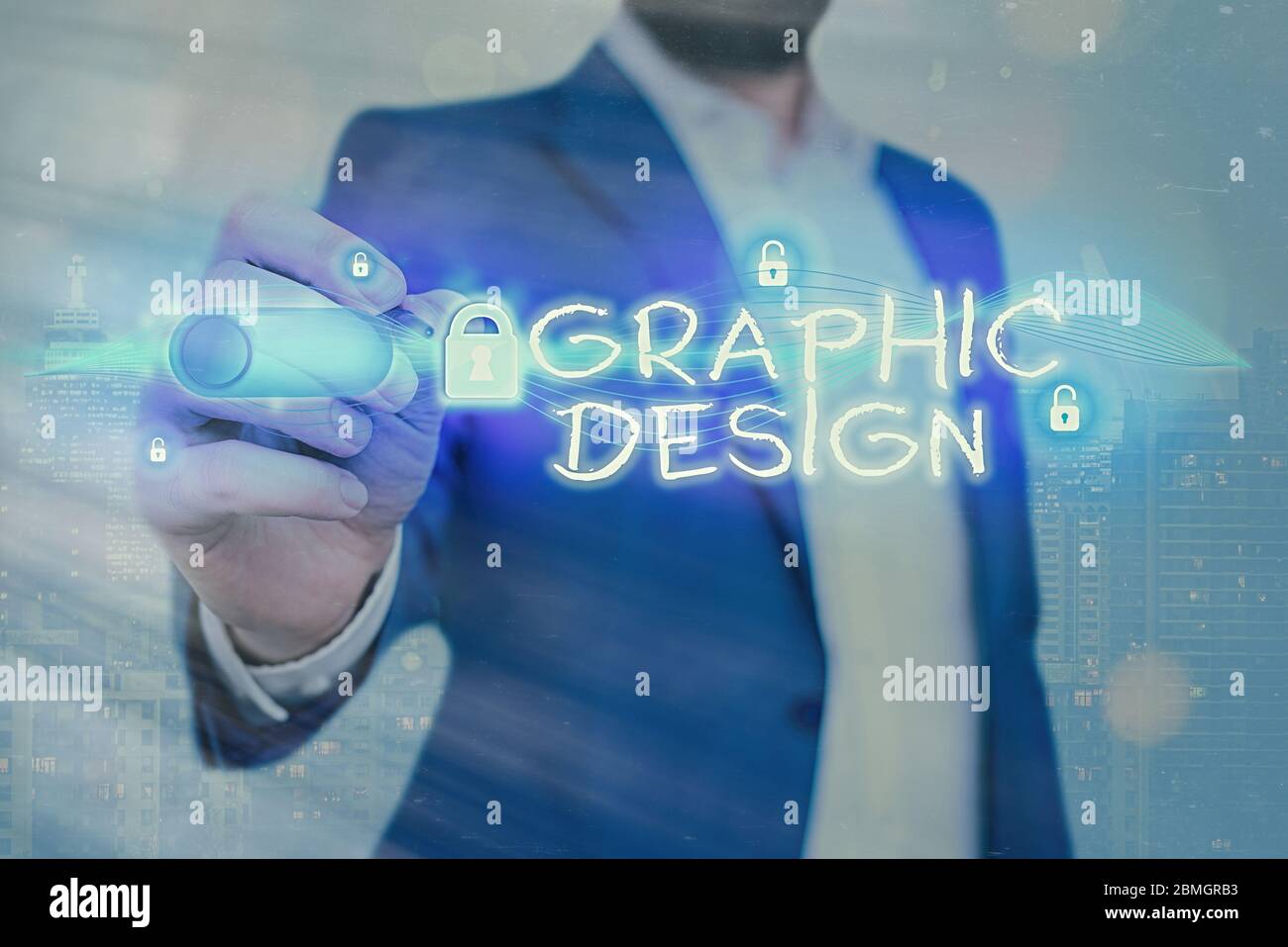 Word writing text Graphic Design. Business photo showcasing art or ...