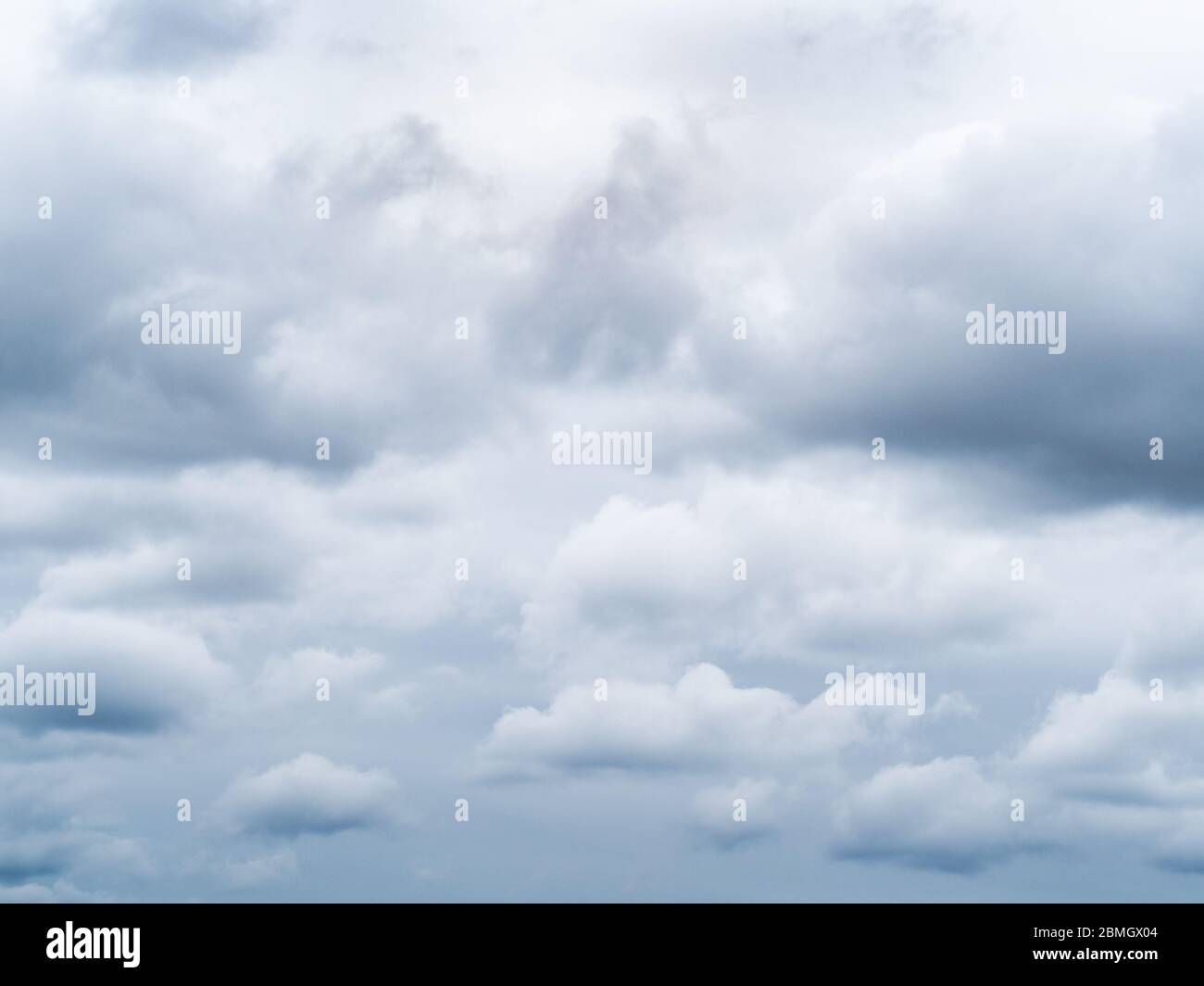 Natural Background Many Rainy Clouds In Gray Sky On Spring Cloudy Day Stock Photo Alamy