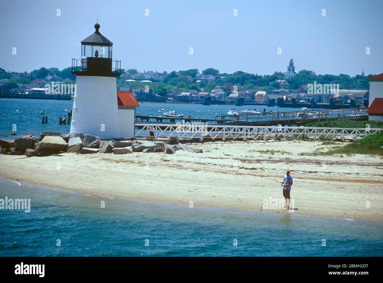 Brant Point Lighthouse, Nantucket MA Stock Photo Alamy