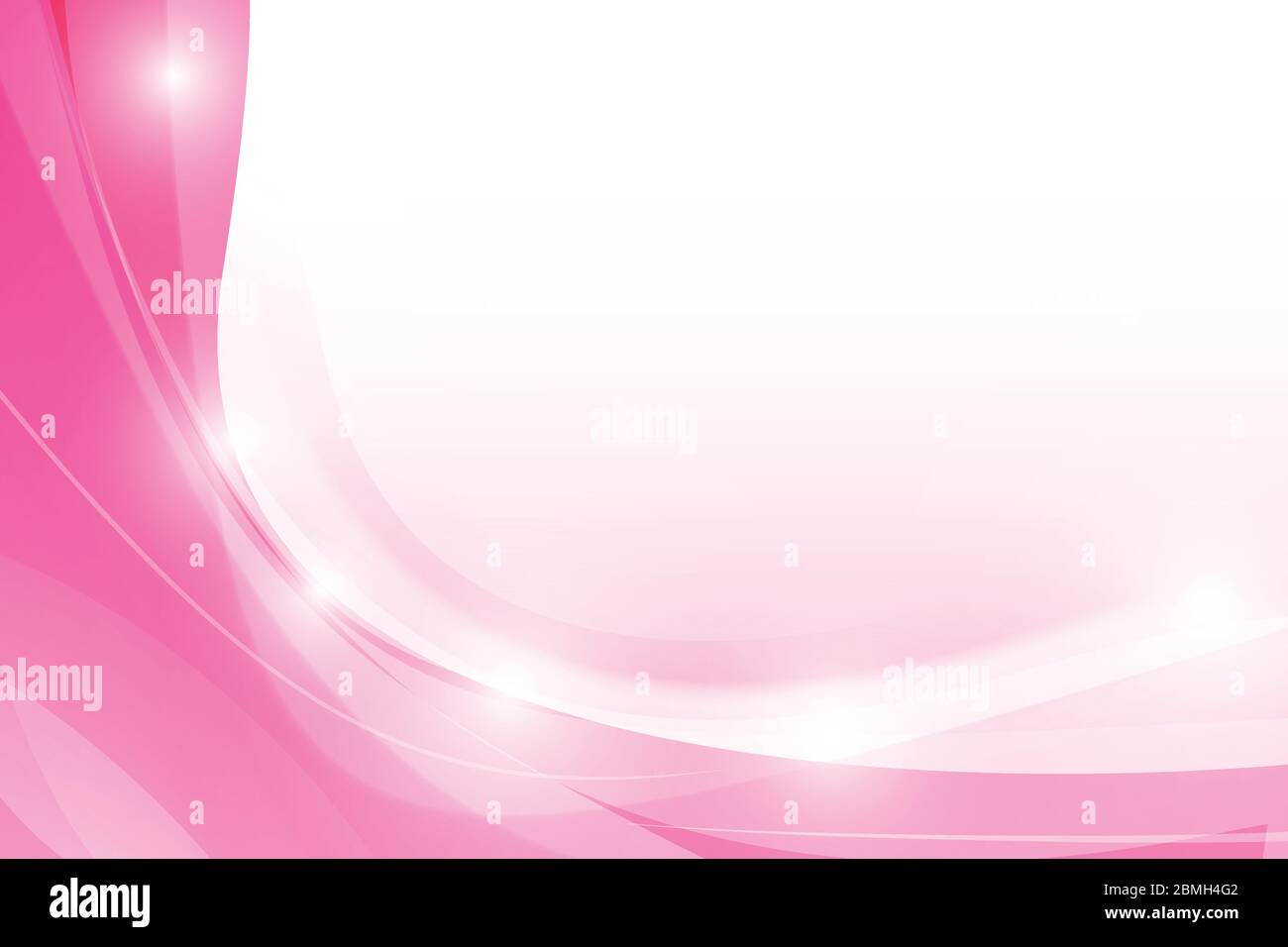 Abstract background pink curve and wave element vector illustration Stock Vector