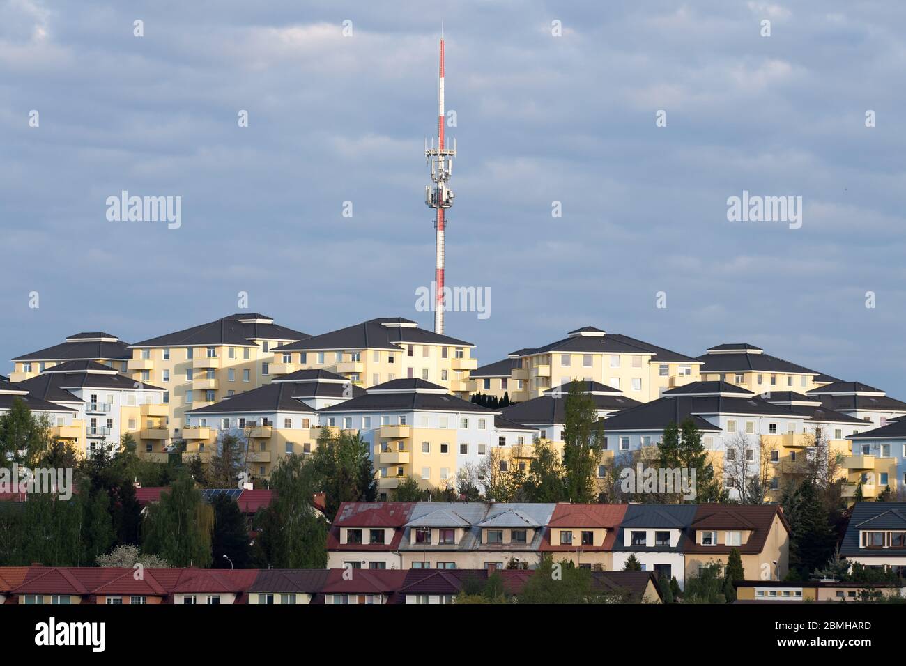Base transceiver station in Gdansk, Poland. May 7th 2020 © Wojciech Strozyk / Alamy Stock Photo *** Local Caption *** Stock Photo