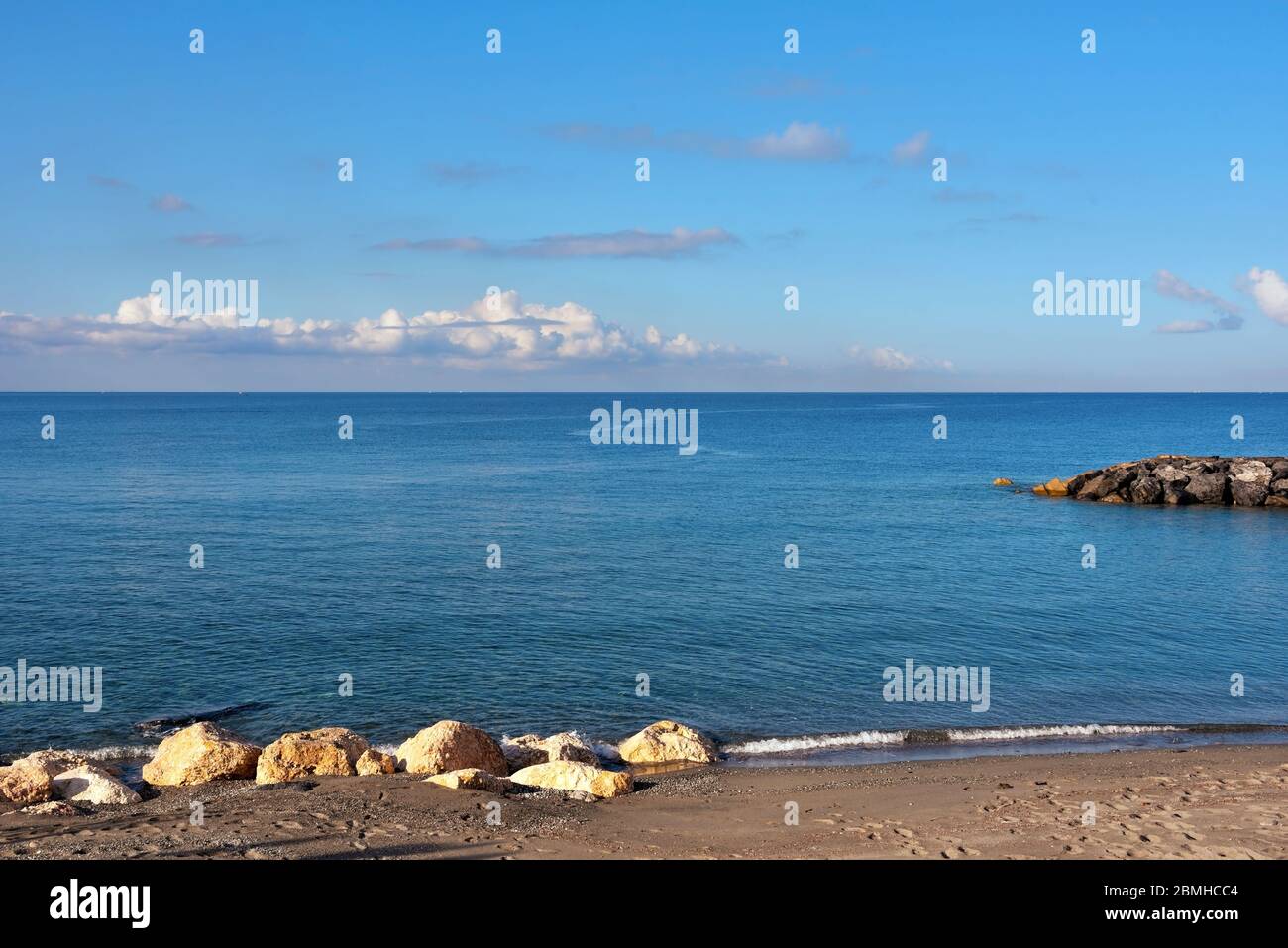 beach of Amantea Calabria Italy Stock Photo Alamy