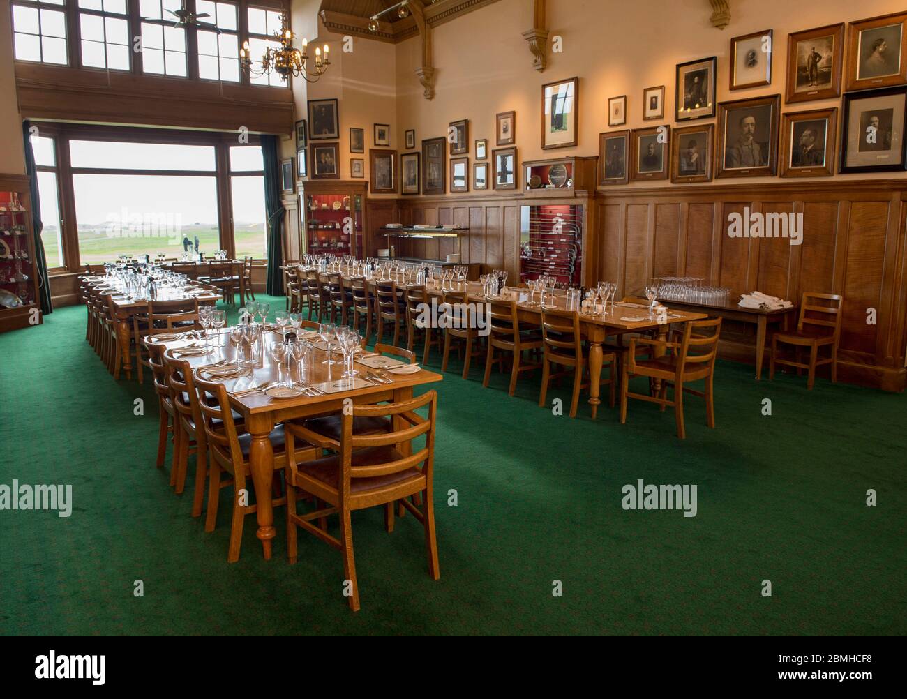 19th May 2016: Muirfield Golf Club, East Lothian. Members of the Honourable Company of Edinburgh Golfers have voted to Stock Photo