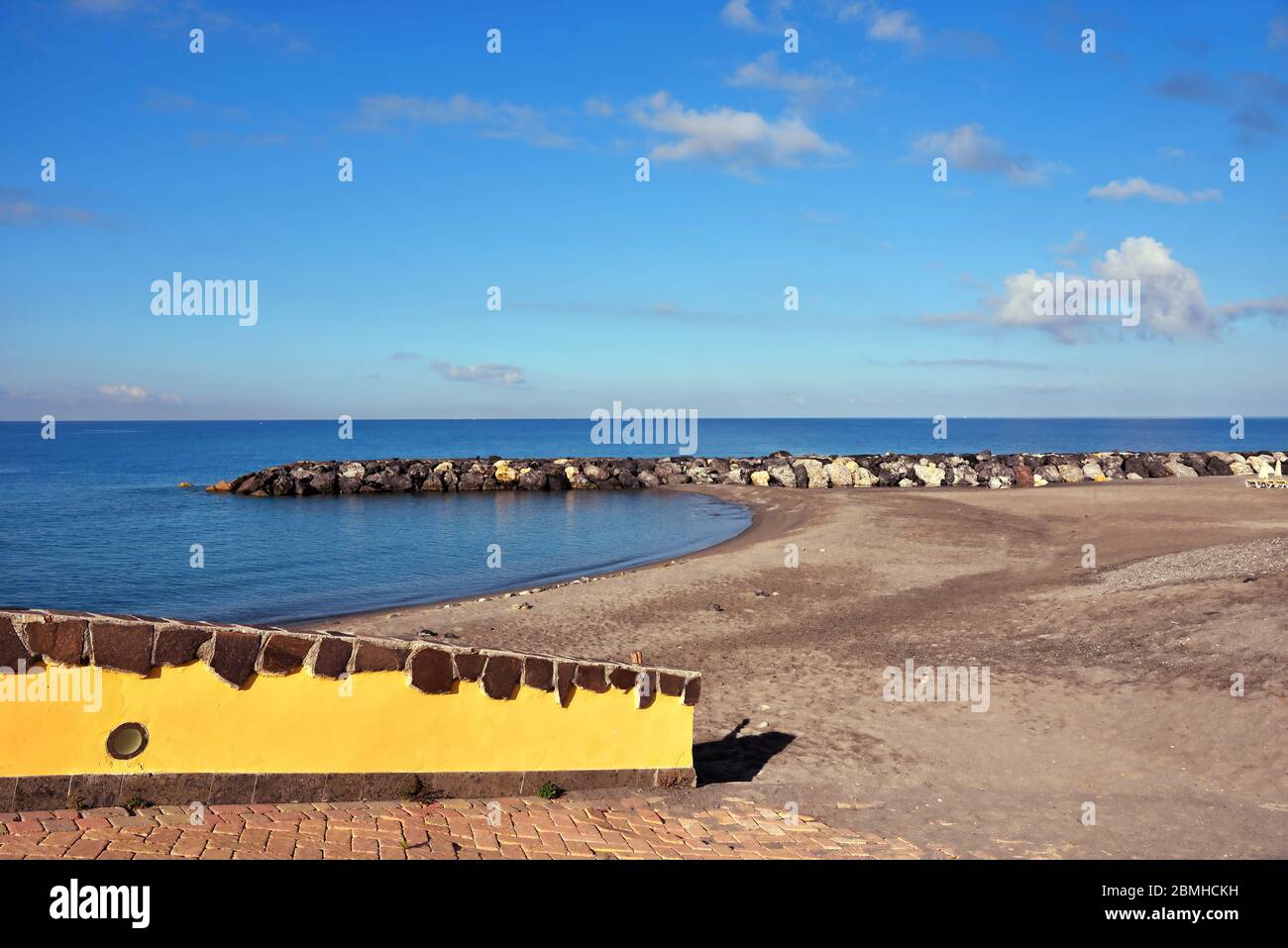 beach of Amantea Calabria Italy Stock Photo Alamy