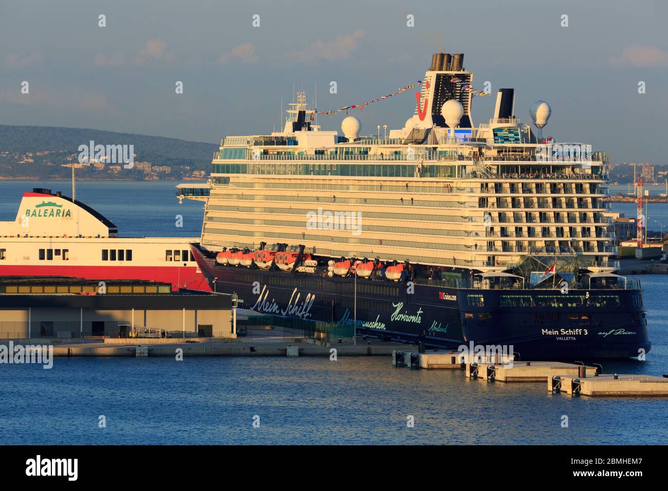 Cruise Ship Mein Schiff, Palma De Mallorca, Majorca, Belearic Islands