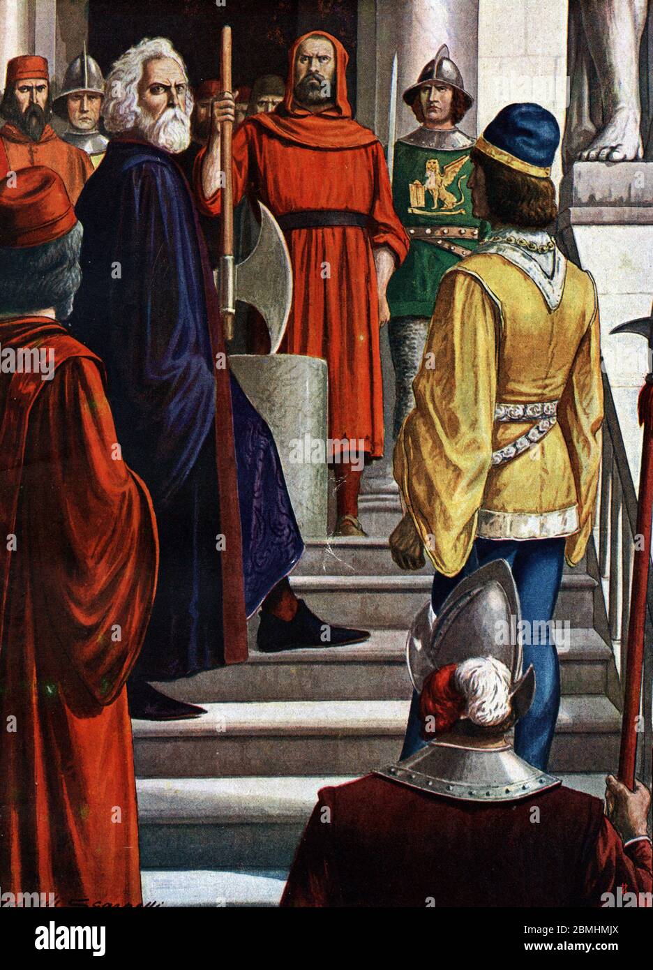 Les derniers moments du doge Marin (Marino) Faliero
