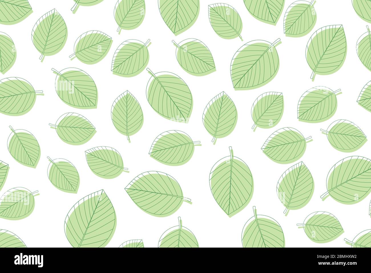 Green leaves background Stock Vector Image & Art - Alamy