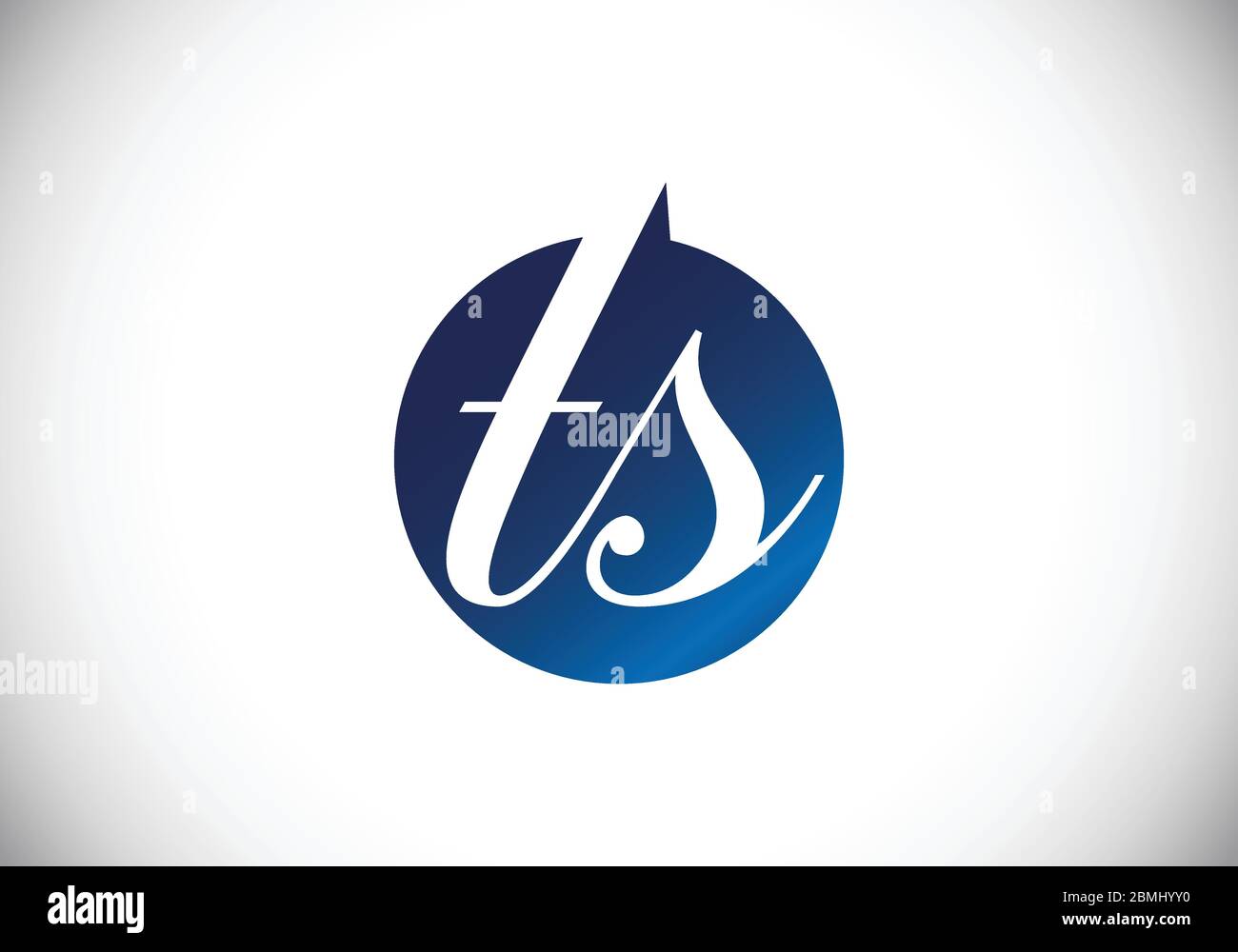 Initial Monogram Letter T S Logo Design Vector Template. Graphic ...