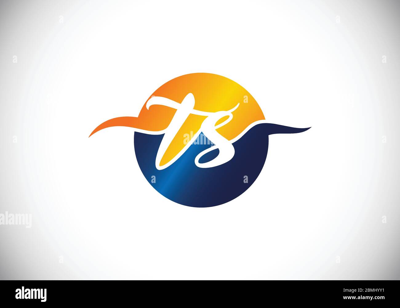 Initial Monogram Letter T S Logo Design Vector Template. Graphic ...