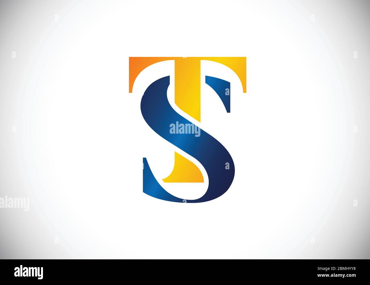 Initial Monogram Letter T S Logo Design Vector Template. Graphic ...