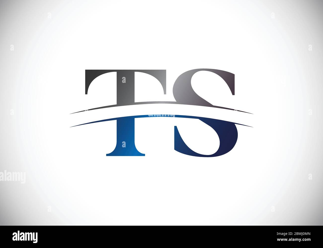 Initial Monogram Letter T S Logo Design Vector Template. Graphic ...