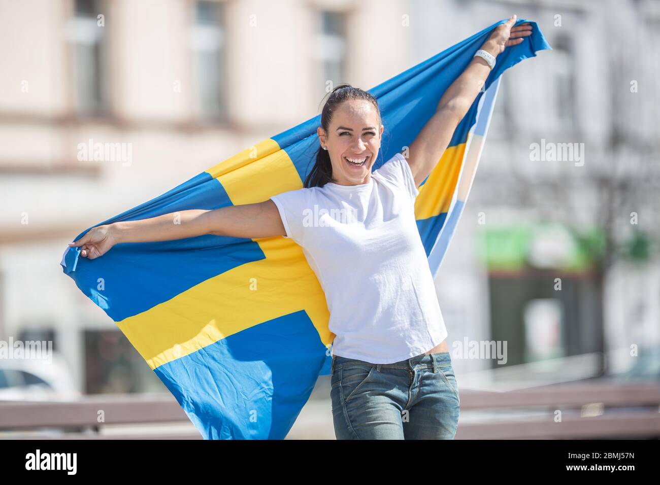 Girl Slovakian Hockey Fan Stock Photo by ©muro 57557573