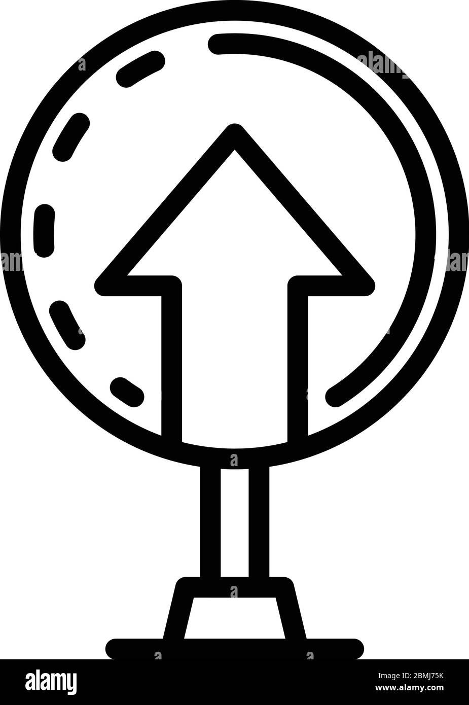 Arrow pointer icon, outline style Stock Vector Image & Art - Alamy