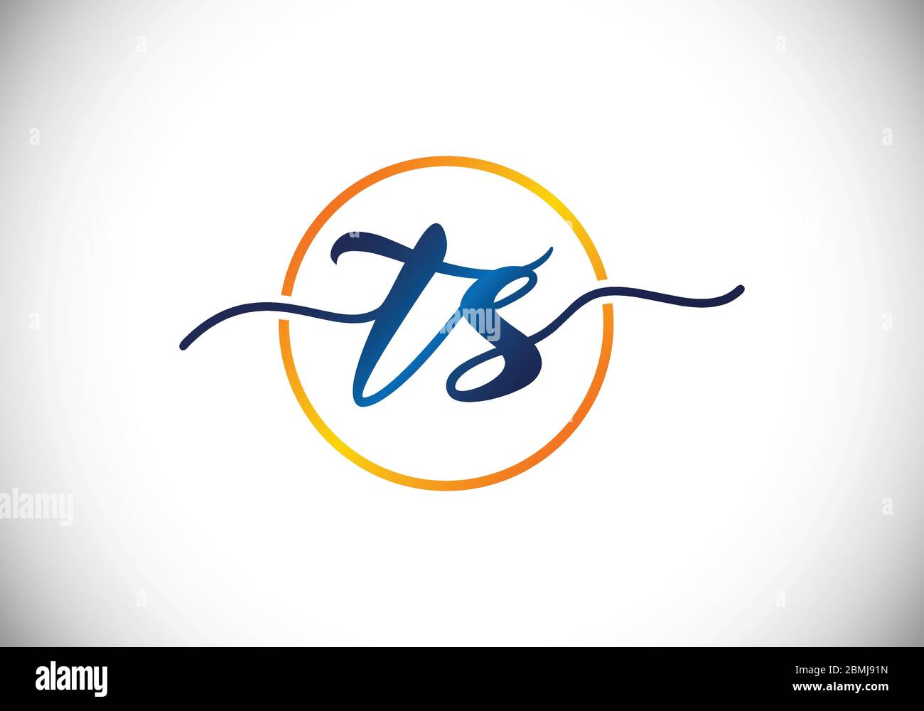 Initial Monogram Letter T S Logo Design Vector Template. Graphic ...