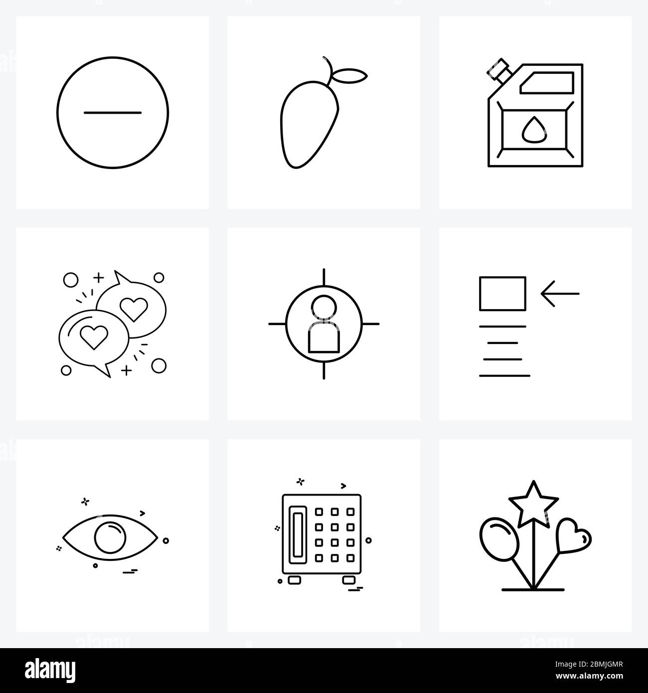 Alignment target Stock Vector Images - Alamy