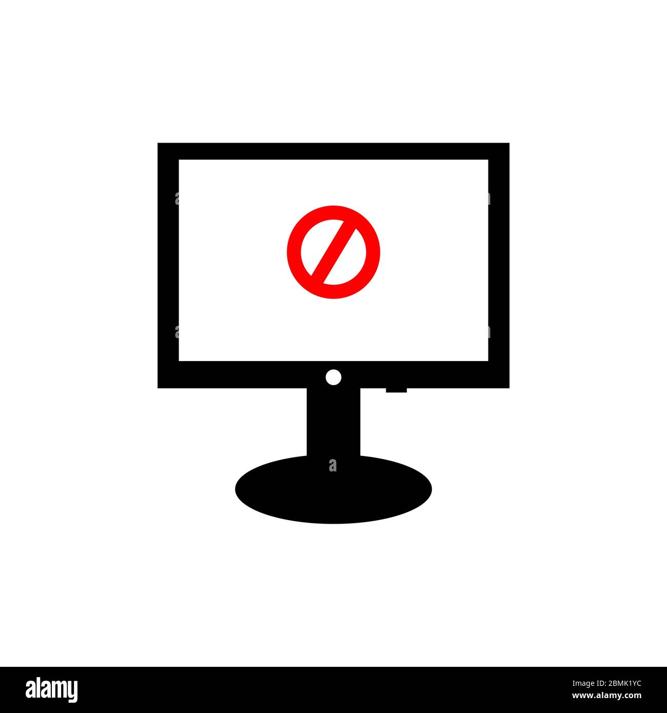 no computer playing vector graphic design illustration Stock Vector Image & Art Alamy