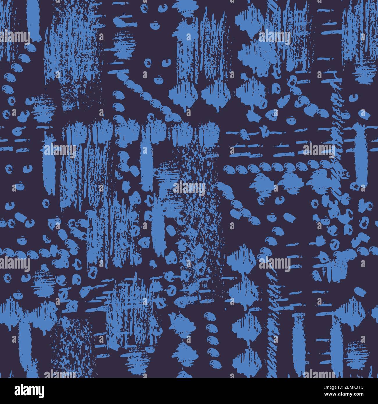 abstract ethnic seamless vector textured pattern Stock Vector
