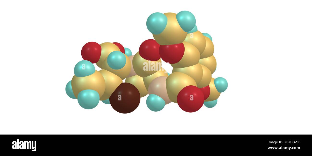 Meticillin is a narrow-spectrum beta-lactam antibiotic of the penicillin class. It should not be confused with the antibiotic metacycline. 3d illustra Stock Photo