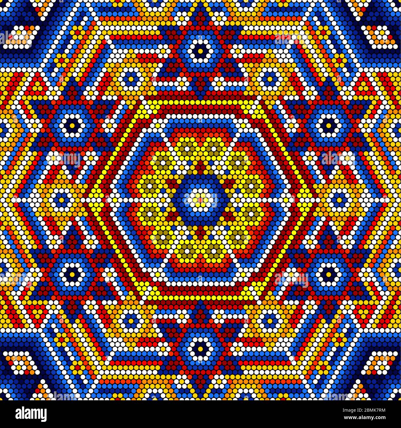Colorful Mexican Art Style