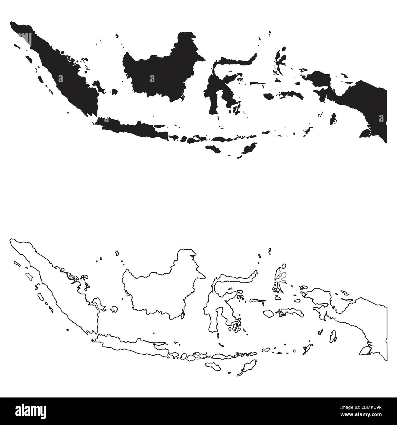 Vintage Map Of Indonesia Black And White Stock Photos - vrogue.co