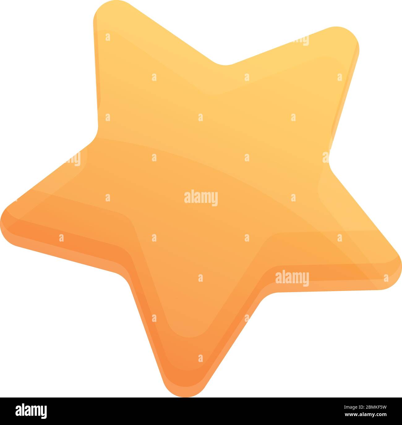 Star planetarium icon. Cartoon of star planetarium vector icon for web design isolated on white background Stock Vector