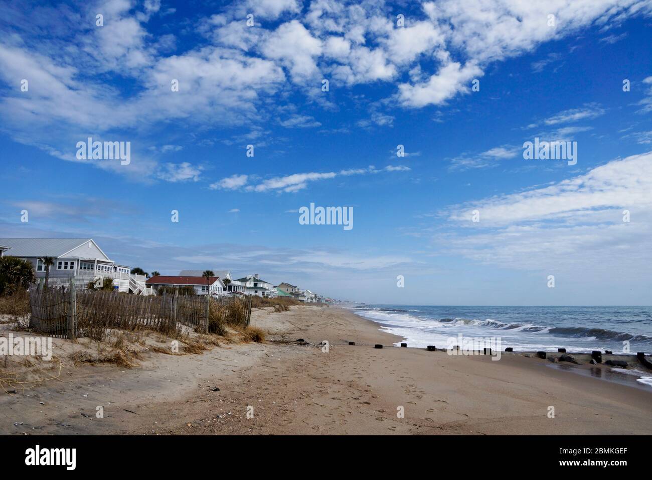 Edisto Beach in South Carolina USA Stock Photo Alamy