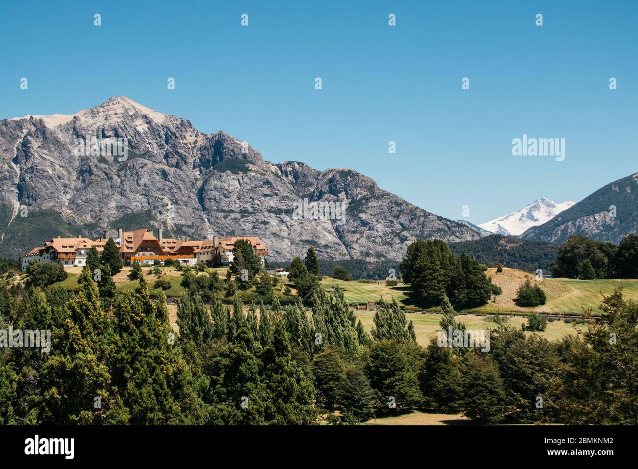 Llao Llao hotel, Bariloche, Patagonia, Argentina Stock Photo