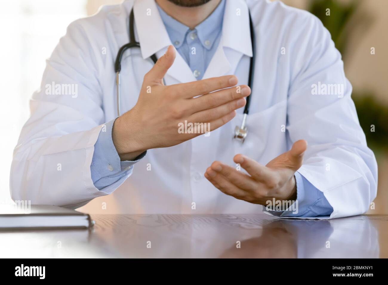 Close up confident doctor hi-res stock photography and images - Alamy