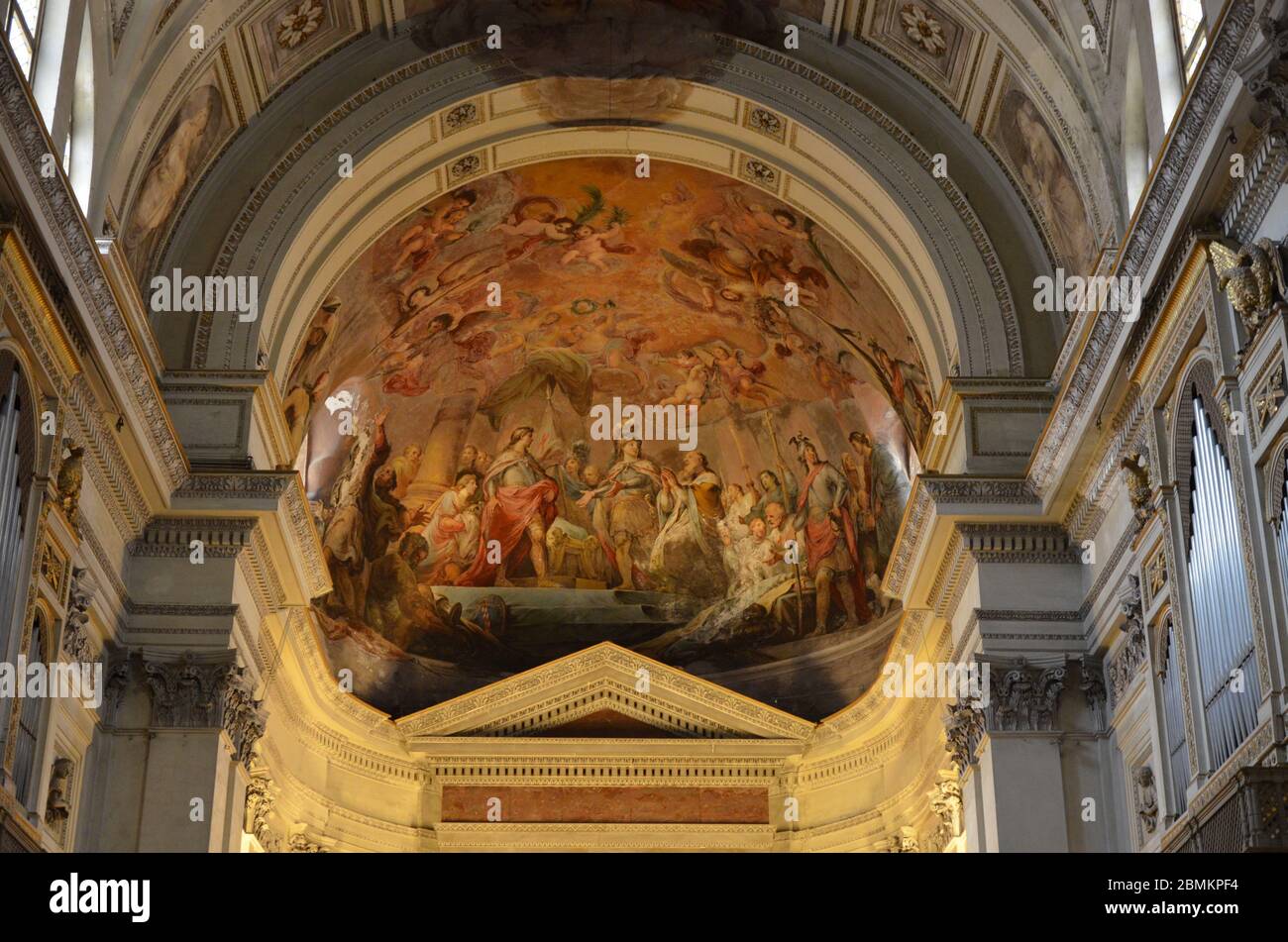 The interior of Cathedral of Palermo, Sicily Stock Photo - Alamy