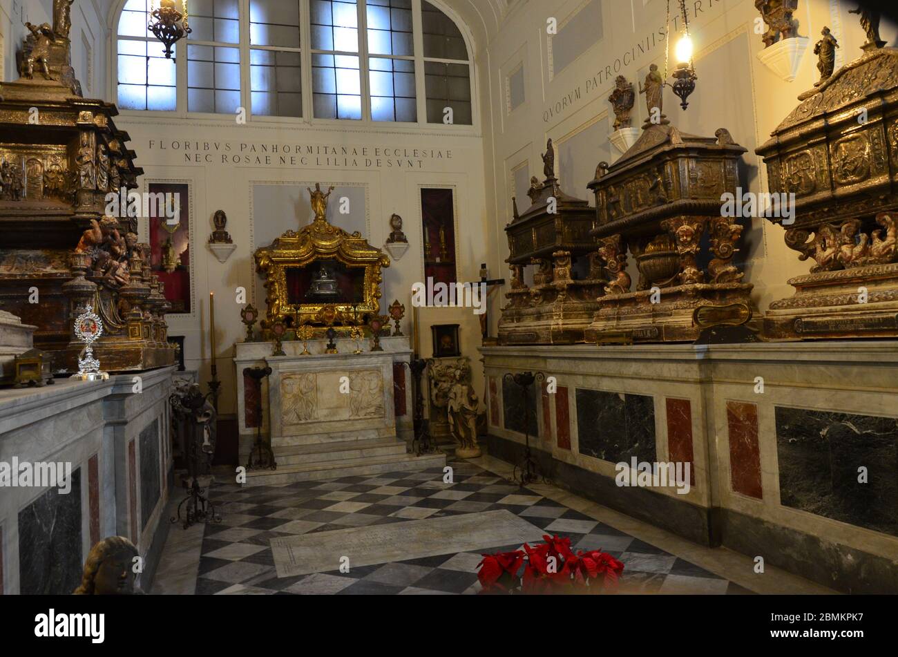 The interior of Cathedral of Palermo, Sicily Stock Photo - Alamy