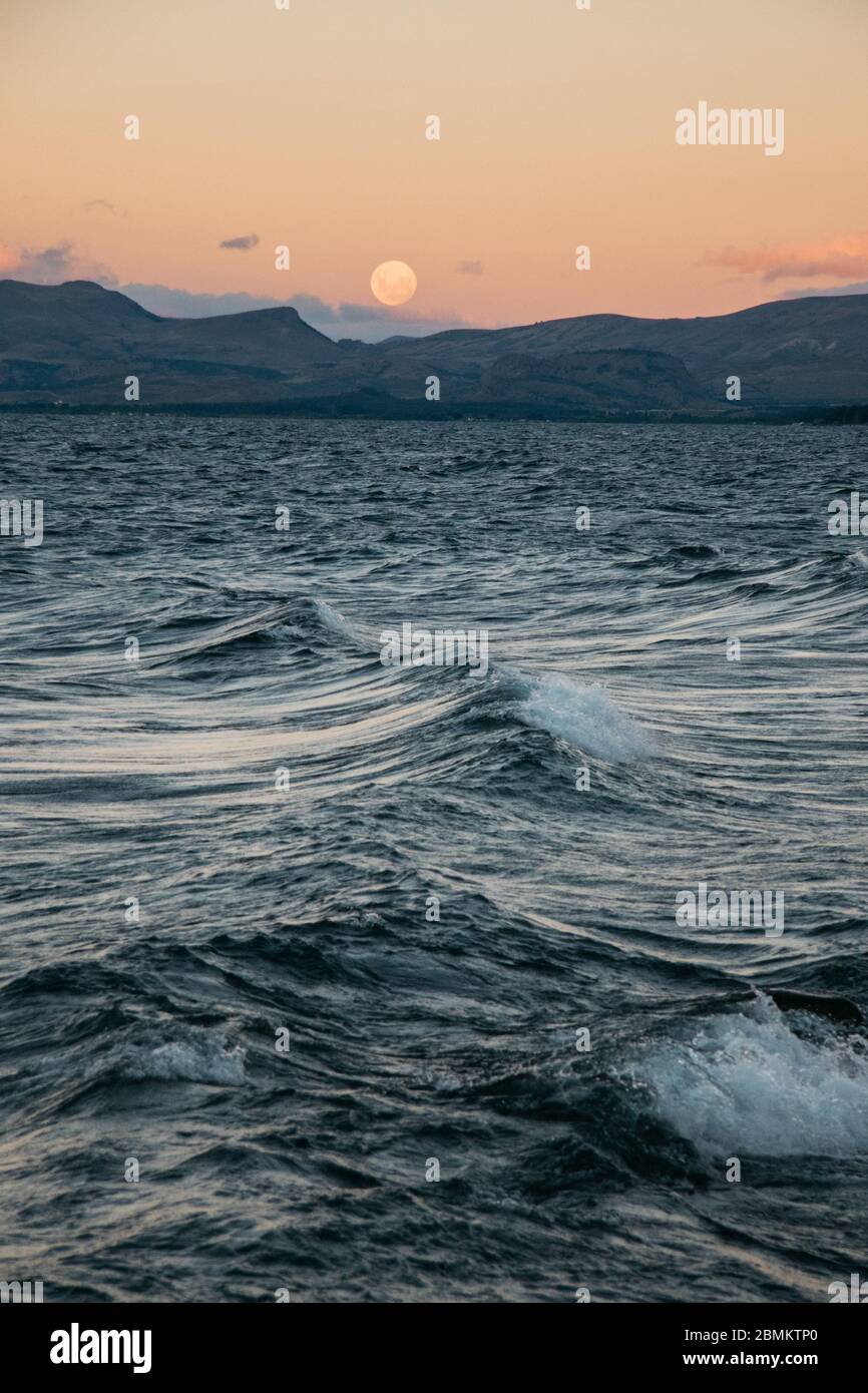 Nahuel Hupai lake, Bariloche, Patagonia, Argentina Stock Photo