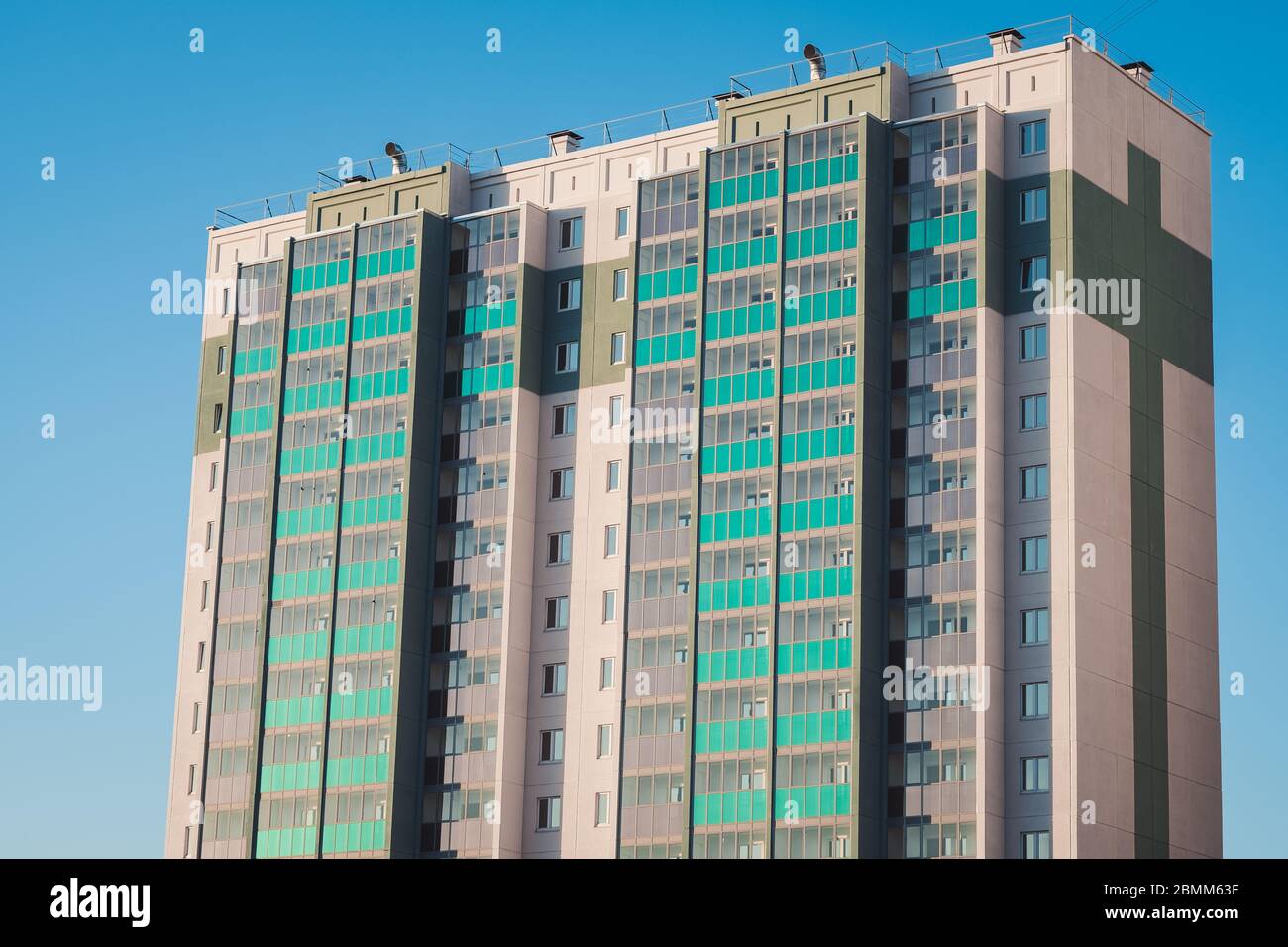 Windows balconies new building hi-res stock photography and images - Alamy