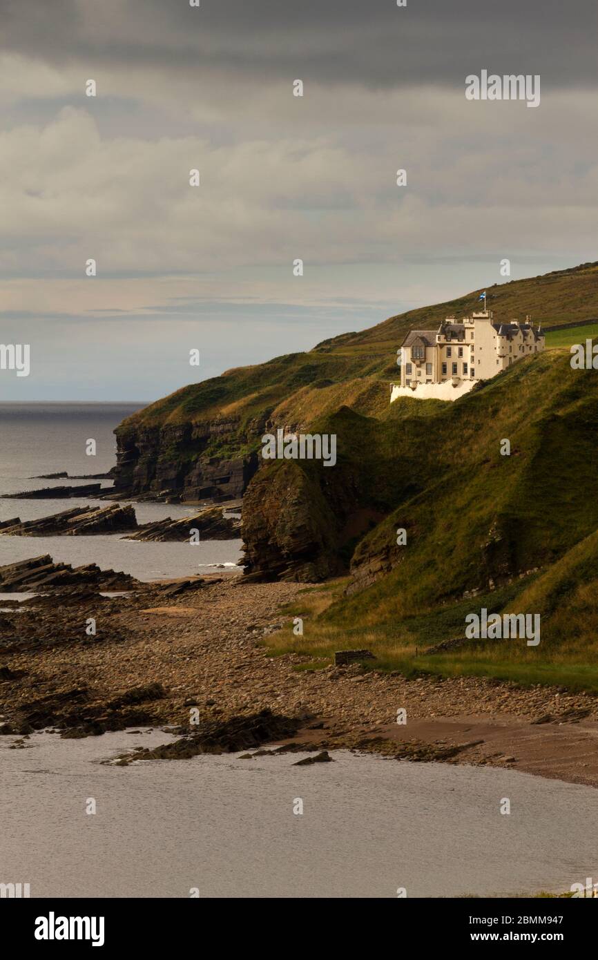 Dunbeath Castle, Caithness Stock Photo Alamy