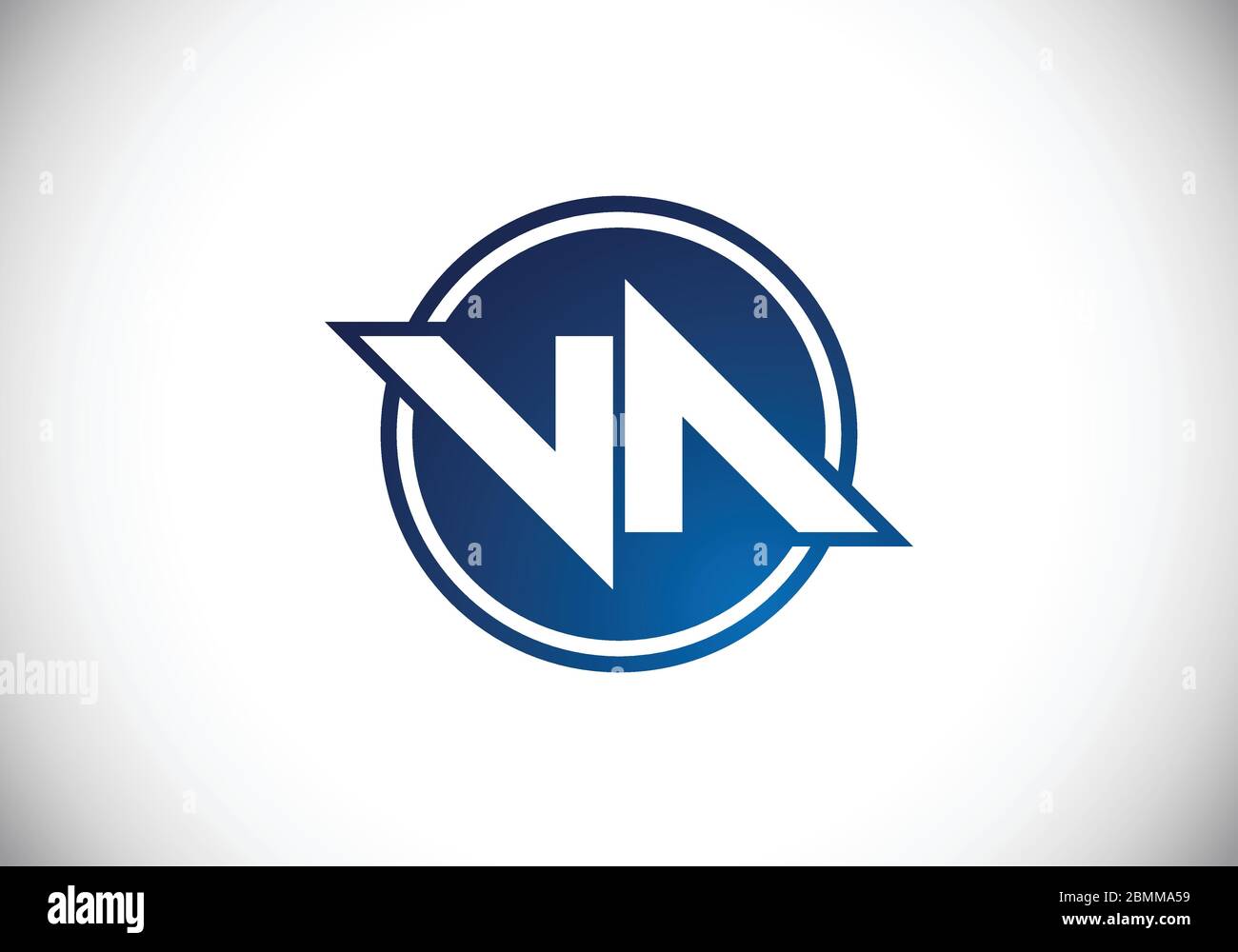 Initial Monogram Letter V A Logo Design Vector Template. Graphic ...