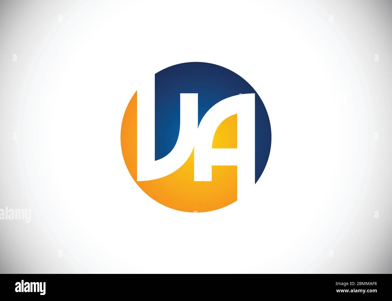 Initial Monogram Letter V A Logo Design Vector Template. Graphic ...