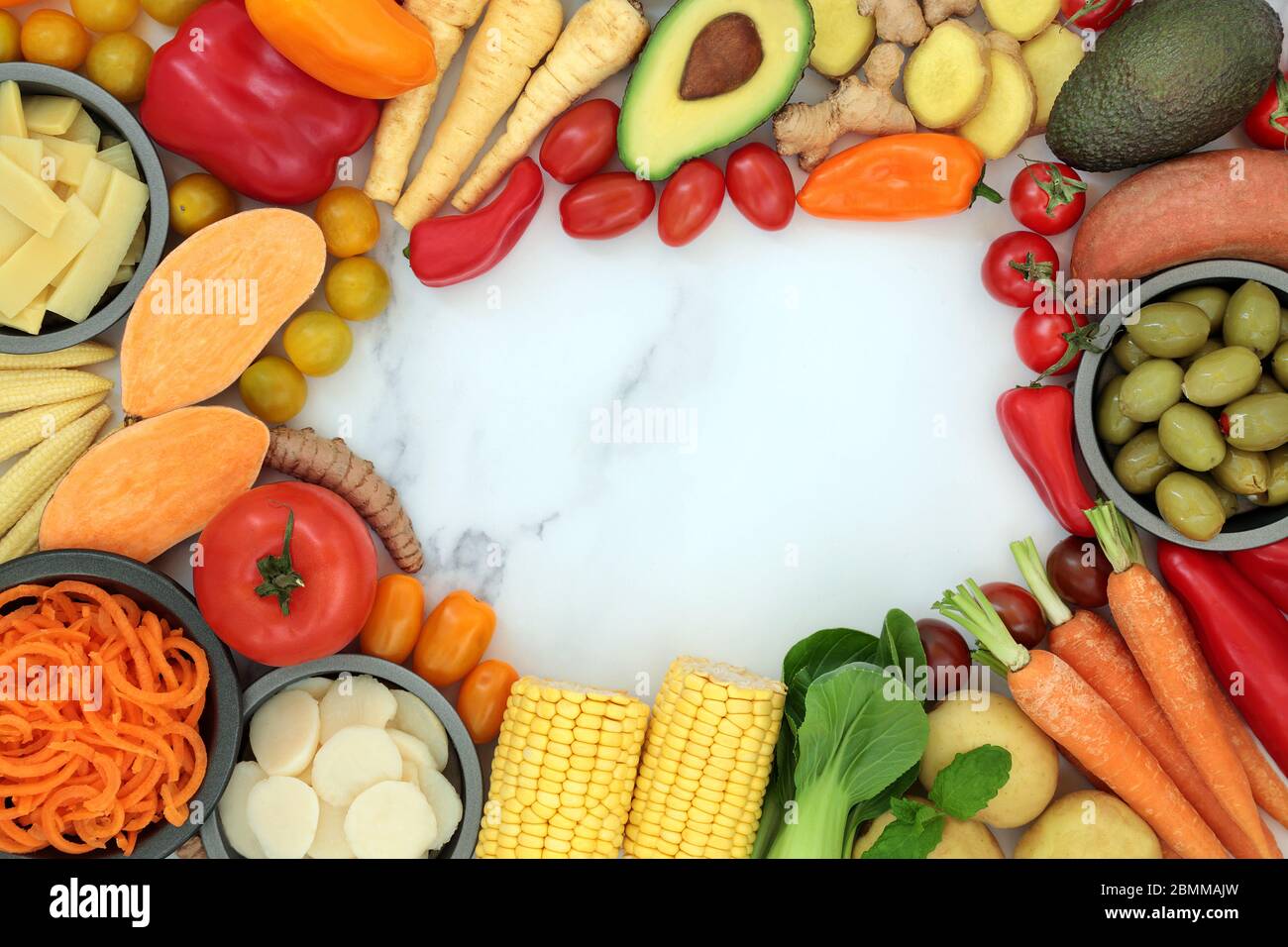 Health food to ease irritable bowel syndrome forming a background