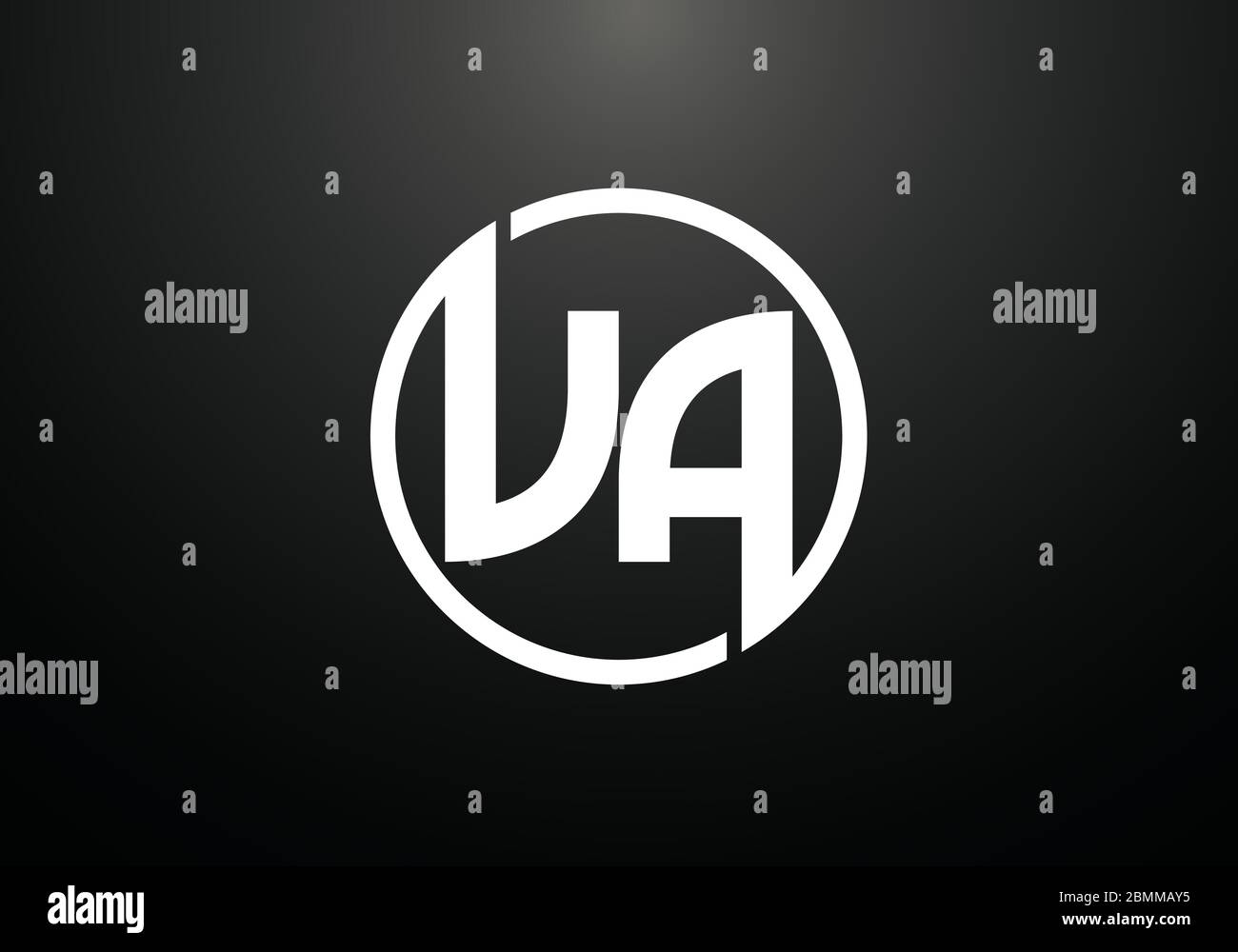 Initial Monogram Letter V A Logo Design Vector Template. Graphic ...