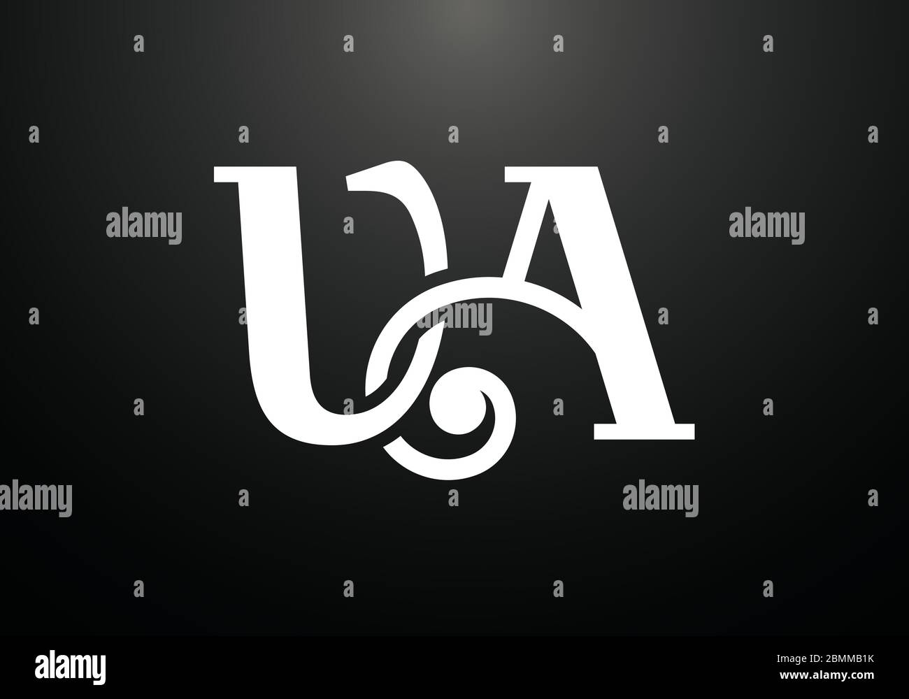 Initial Monogram Letter V A Logo Design Vector Template. Graphic ...