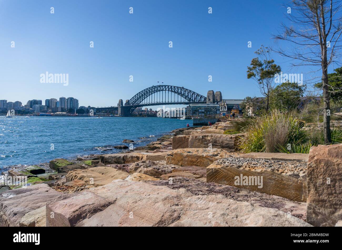 Barangaroo reserve rocks hi-res stock photography and images - Alamy