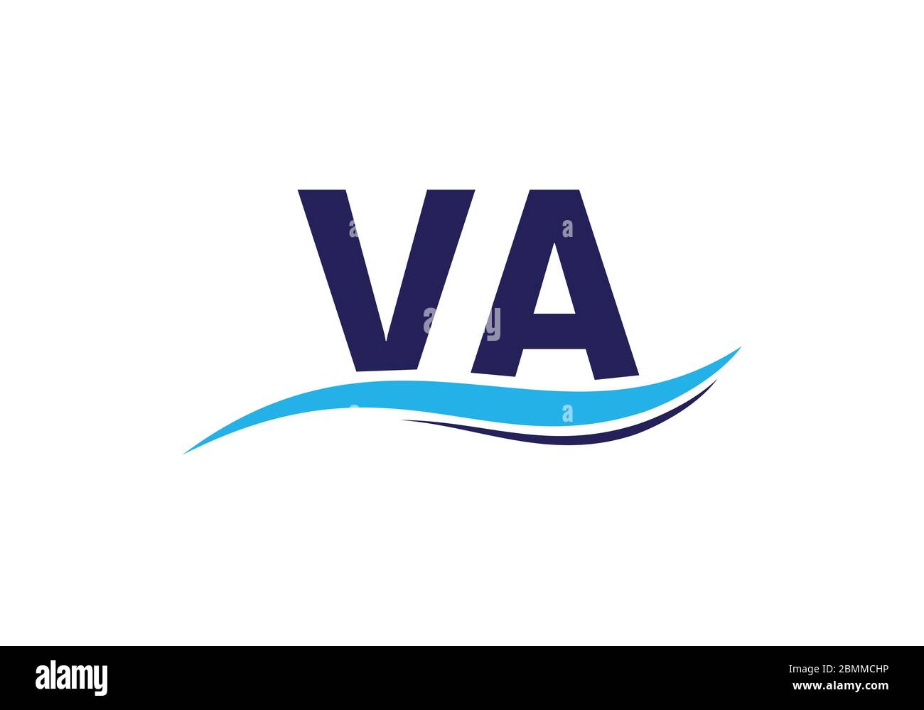 Initial Monogram Letter V A Logo Design Vector Template. Graphic ...
