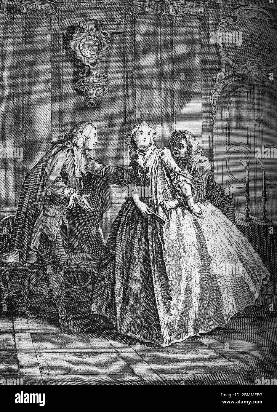 Tartuffe ou l'imposteur" (Tartufe) Gravure tiree de "Oeuvres" de Jean-Baptiste  Poquelin dit Moliere (Jean Baptiste Poquelin, 1622-1673), dramaturge e  Stock Photo - Alamy