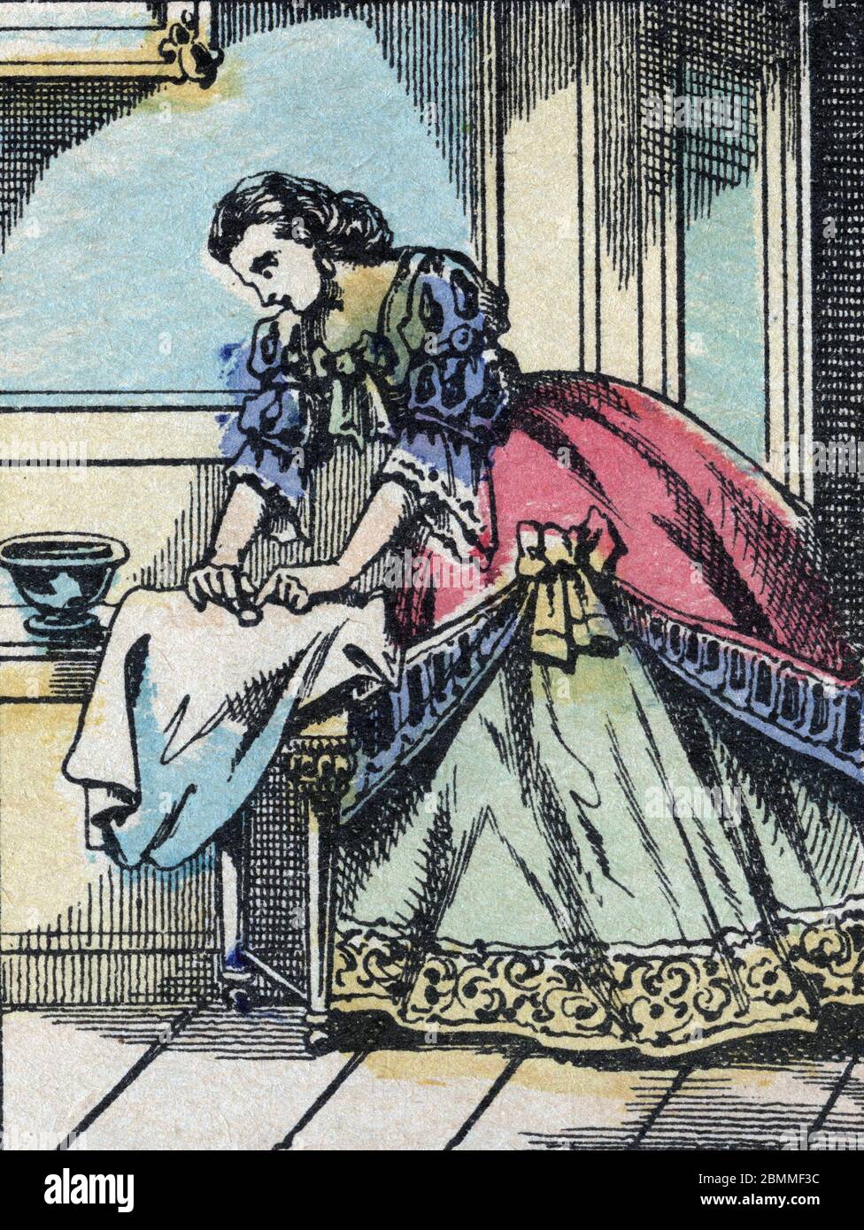 Barbe Bleue (BarbeBleue), conte populaire la femme de Barbe Bleue