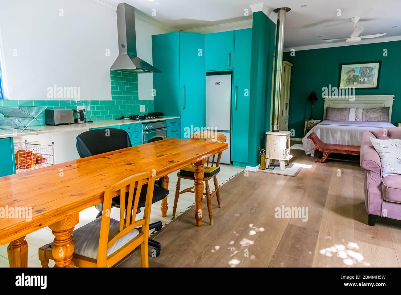 Cape Town, South Africa February 6, 2020 Inside interior of empty