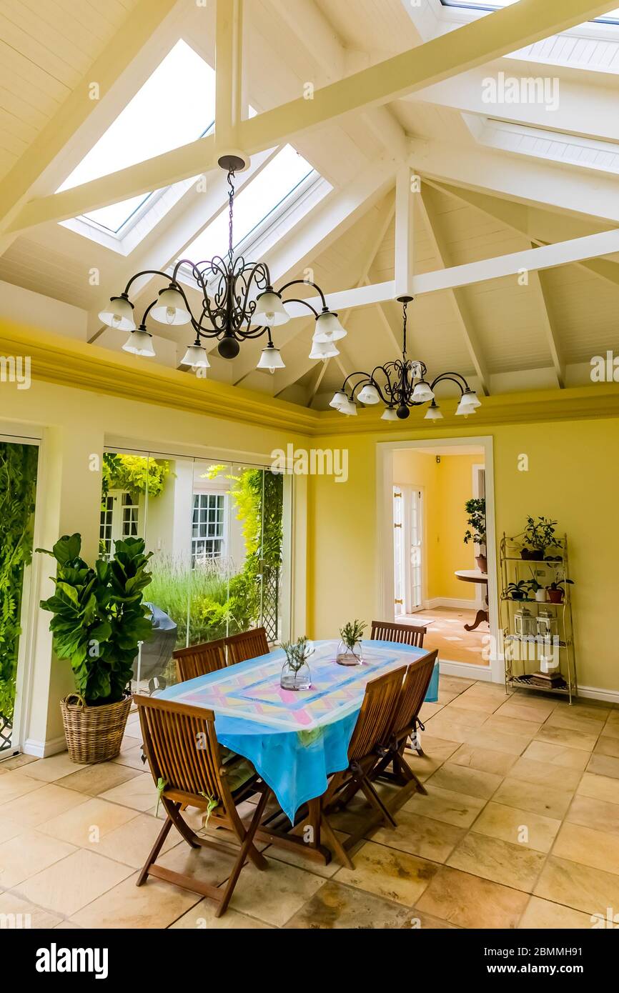 Cape Town, South Africa February 6, 2020 Inside interior of dining