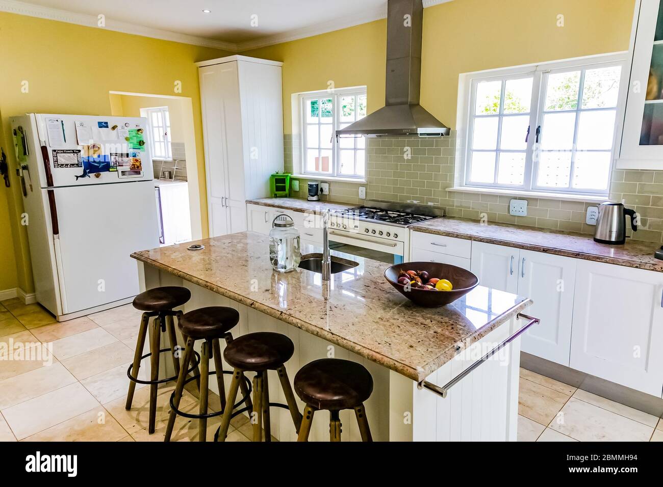 Cape Town, South Africa February 6, 2020 Inside interior of empty