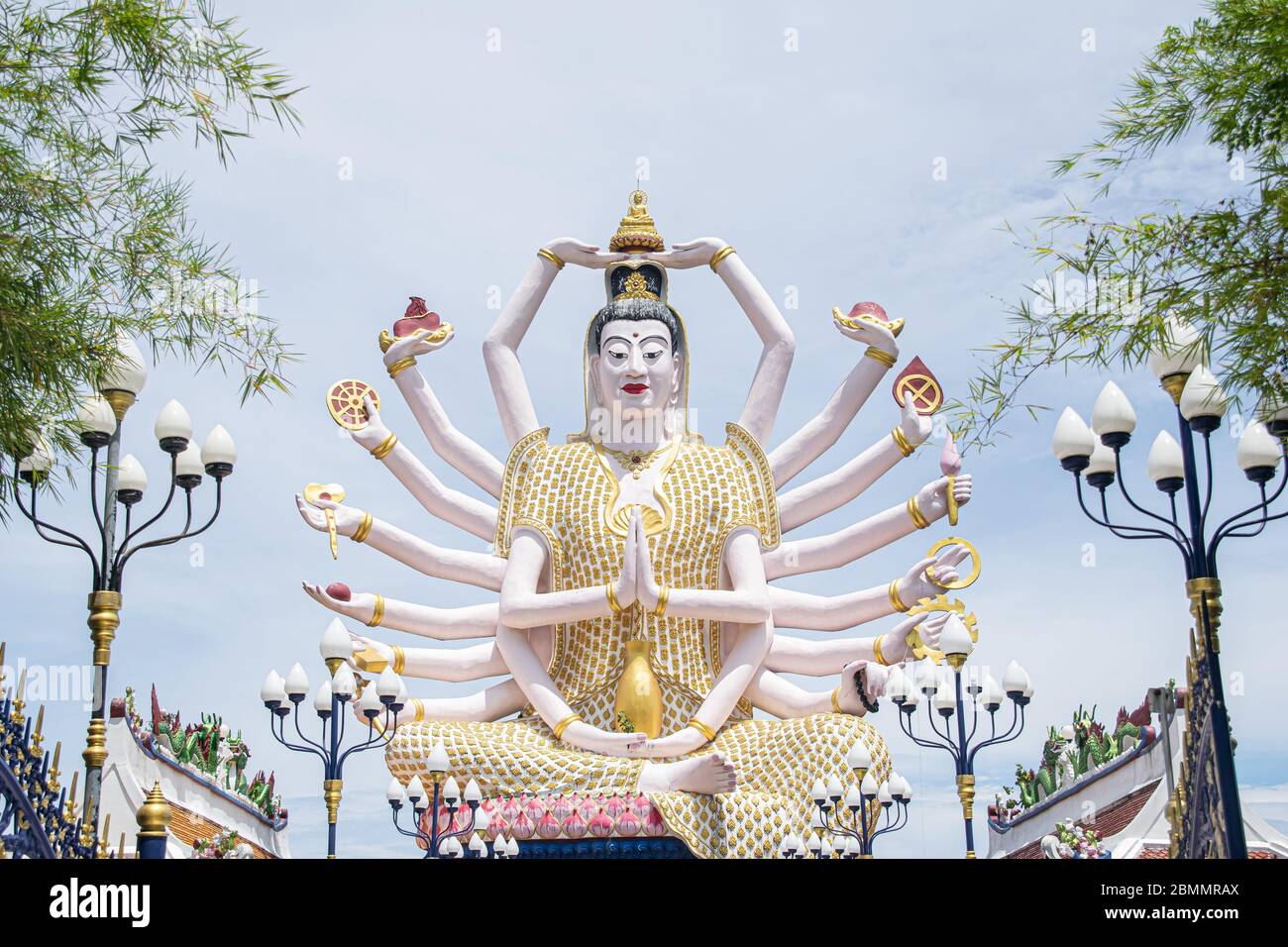 sculpture of shiva in buddhism temple Stock Photo Alamy