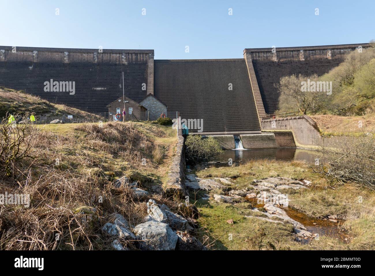 Avon Dam reservoir, South West Water, Dartmoor Stock Photo Alamy