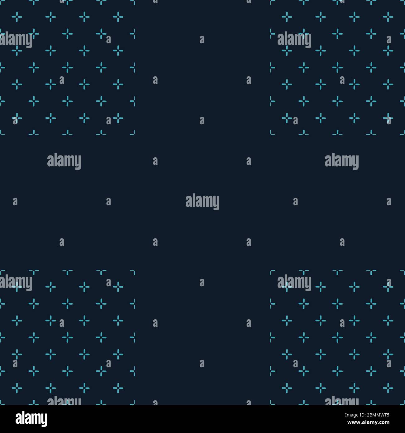 Vector cross stich plus seamless pattern, geometric background. Aim seamless patern. Stock vector illustration Stock Vector