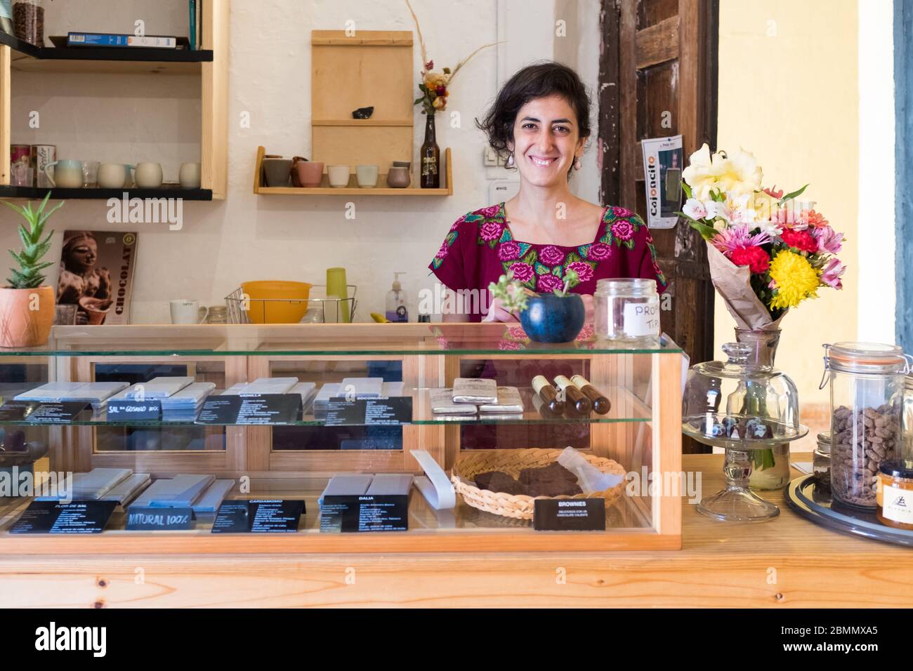 Small artisan chocolate business owner, San Cristobal de Las Casas